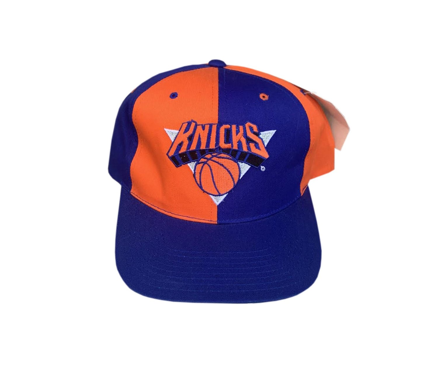 Vintage AJD New York Knicks Colorblock Snapback NWT — RootsBK