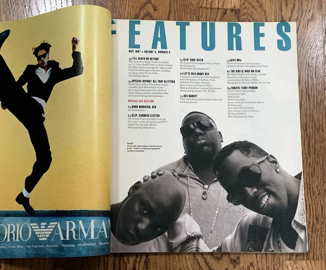 Vintage Vibe Magazine The Notorious B.I.G May 1997 Cover Issue 
