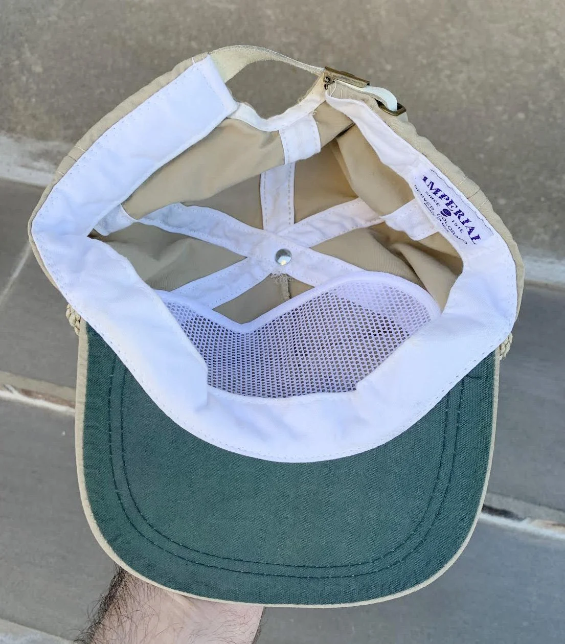 inside of ll bean hat 2 .jpg