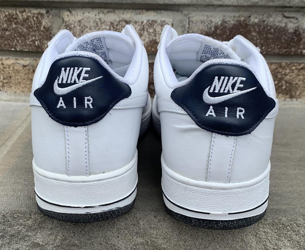 Nike Air Force 1 Low White/ White/ Obsidian (Size 13) — RootsBK