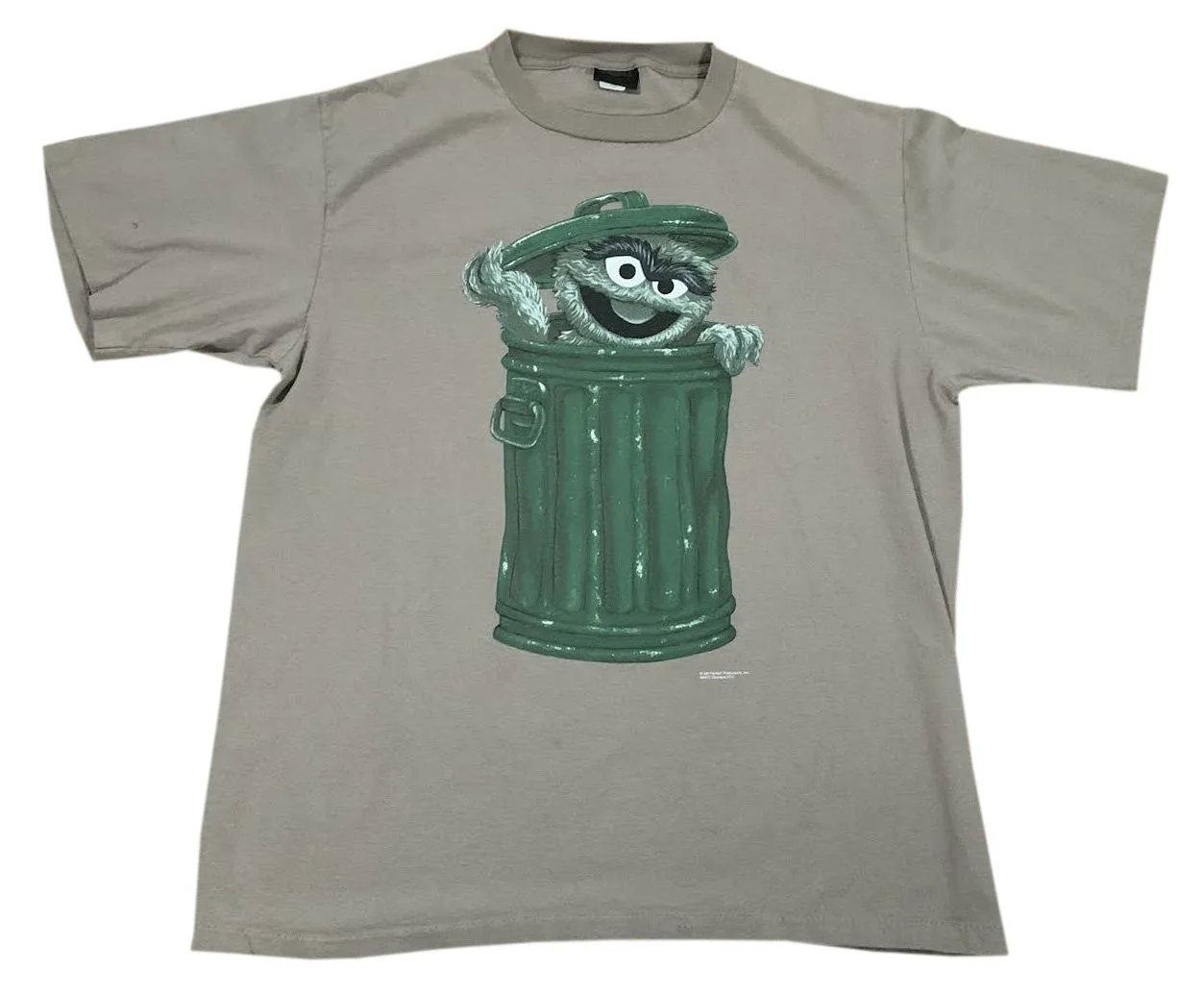 Vintage Changes Jim Henson Production Oscar The Grouch T Shirt 