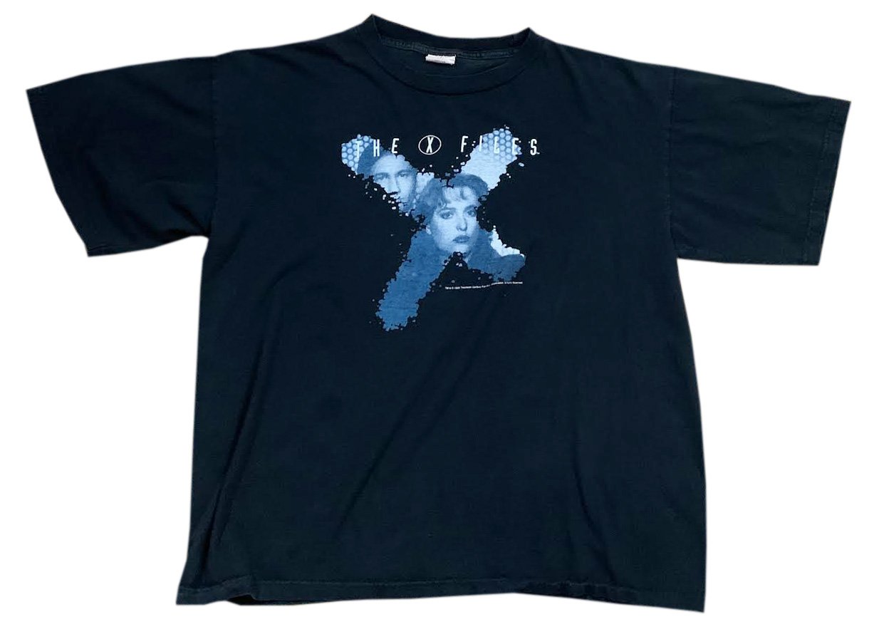 Vintage X Files Scully & Mulder T Shirt (Size XL) — RootsBK