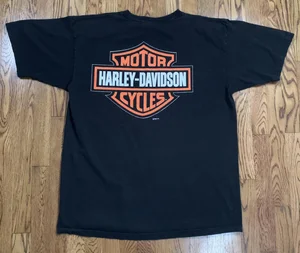 Vintage Harley Davidson Hottest Sound On The Road 1996 T Shirt 