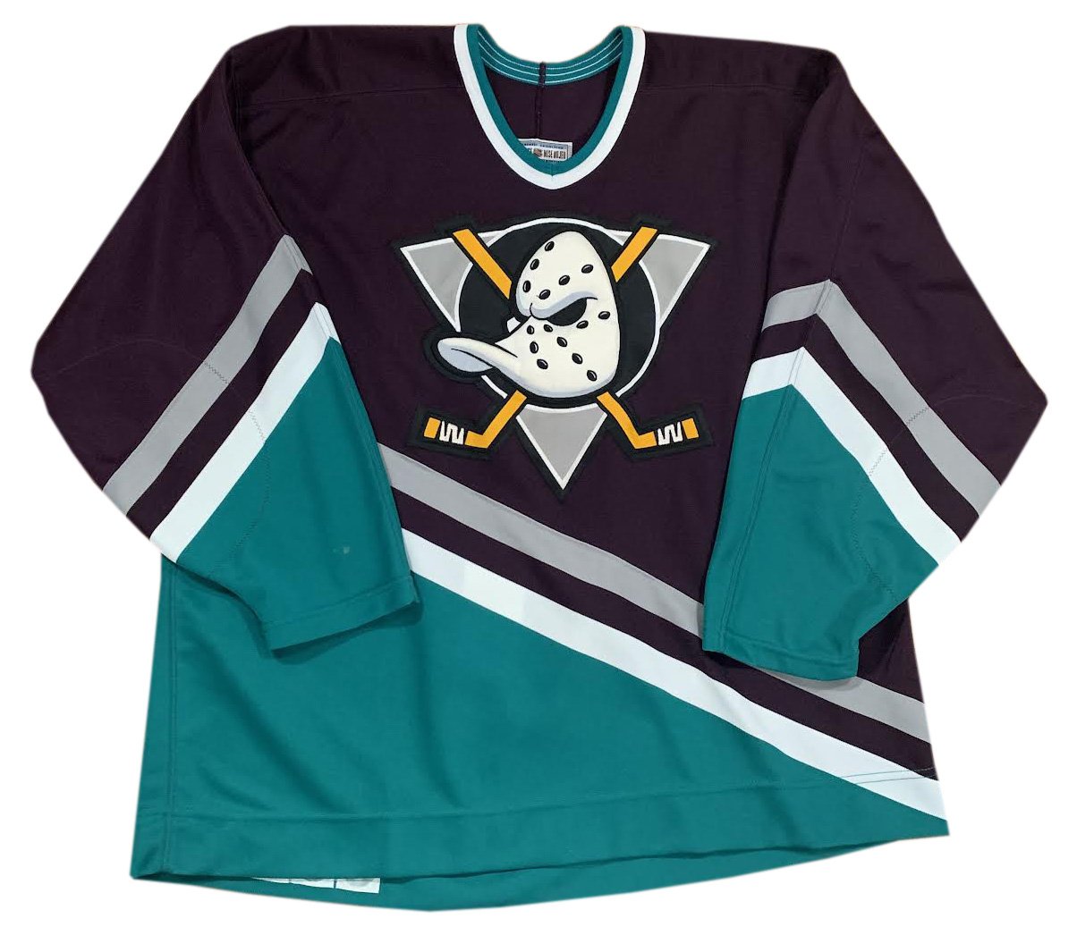 Buy Vintage 1990s Anaheim Ducks NHL CCM Hockey Jersey / 90s Jersey Online  in India 