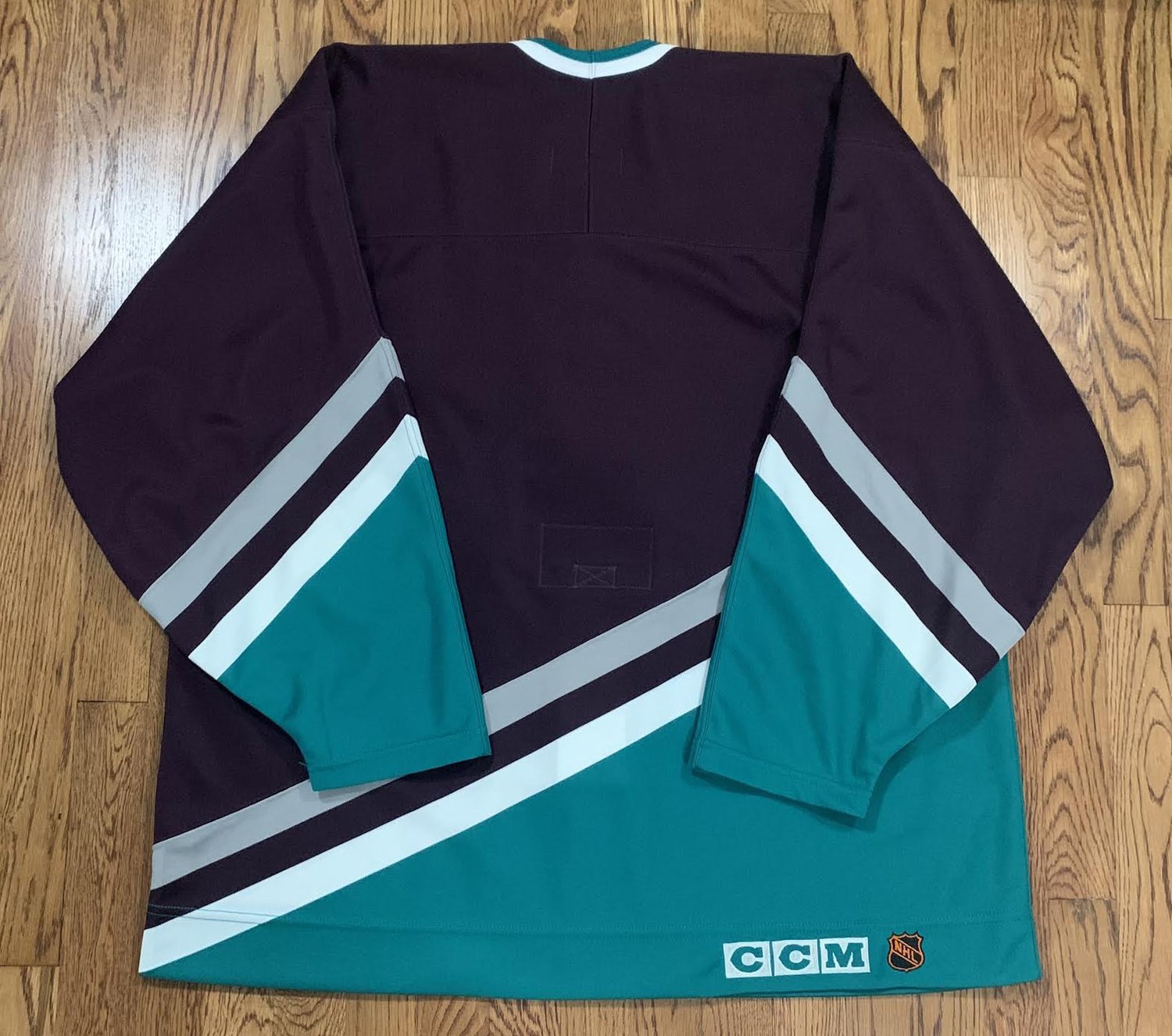 Vintage Nike Anaheim Ducks Jersey Ice Hockey Size XL