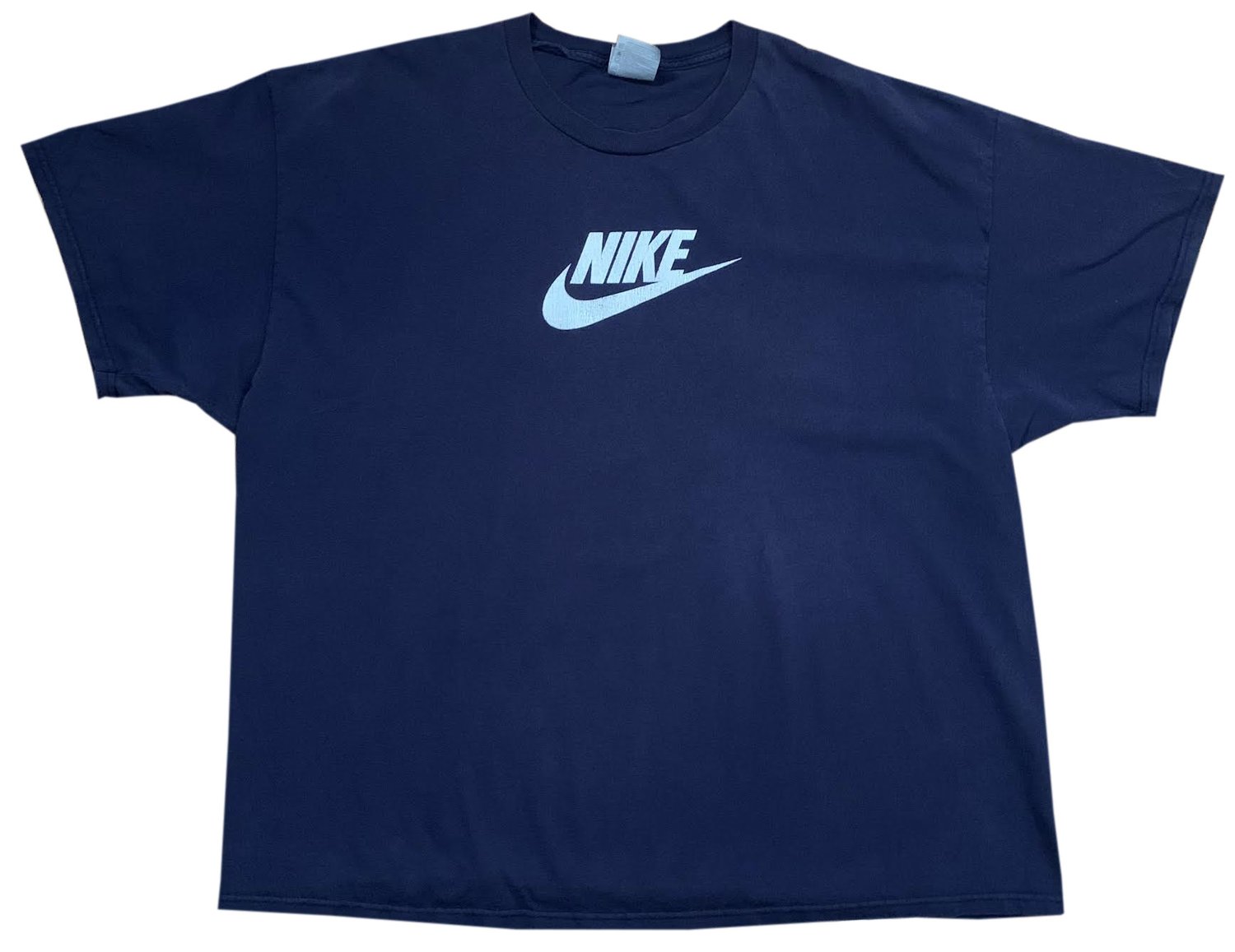 Vintage Nike Swoosh White T Shirt (Size XXL) —