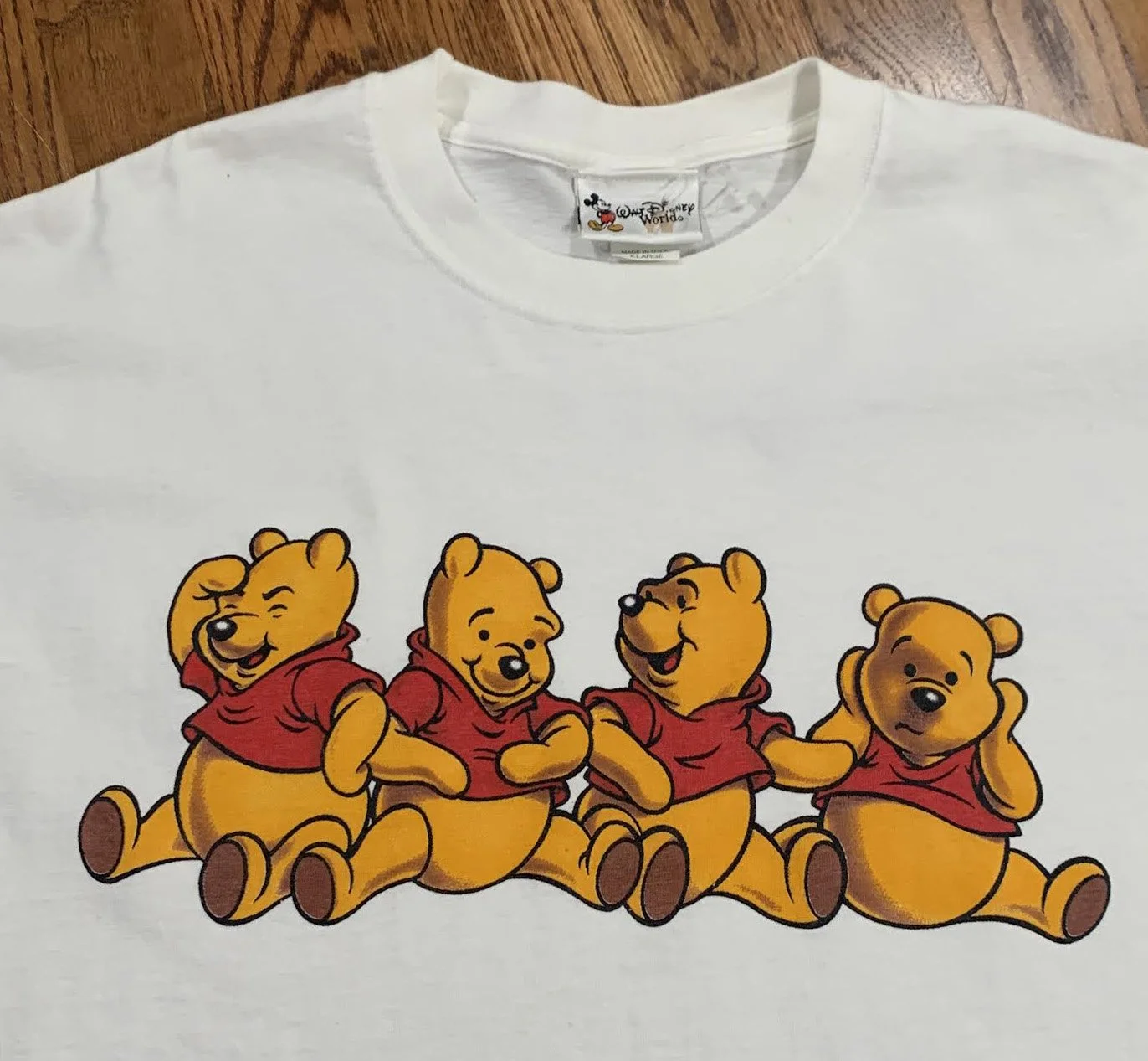 Vintage Walt Disney World Winnie The Pooh T Shirt (Size XL) — RootsBK