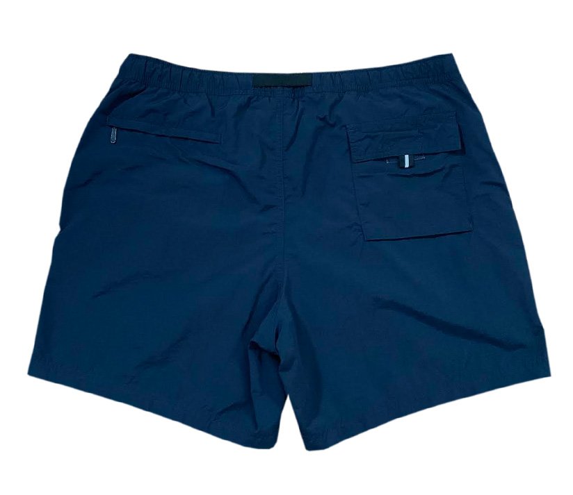 Vintage Eddie Bauer Sport “EBTEK” Navy Shorts (Size L) — Roots