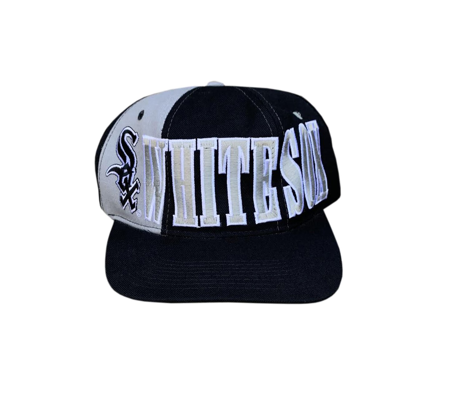 Casquette Snapback Vintage Chicago White Sox - Marque Sports Specialties, Logo Latéral, état Occasion Avec Usure
