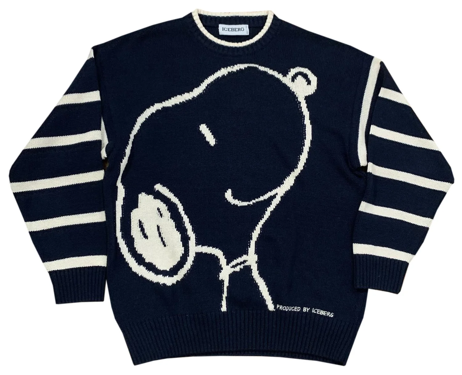 Vintage Iceberg Snoopy Sweater (Size S,Fits Bigger) — RootsBK