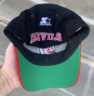 Vintage New Jersey Devils Starter Strapback Hockey Hat – Stuck In