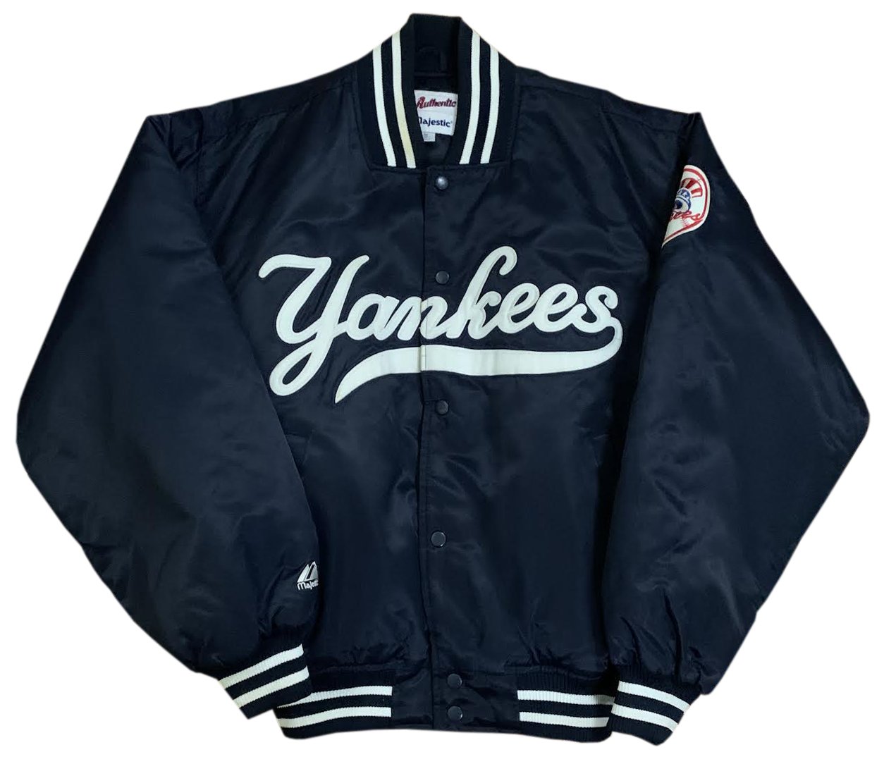 yankees varsity jacket majestic