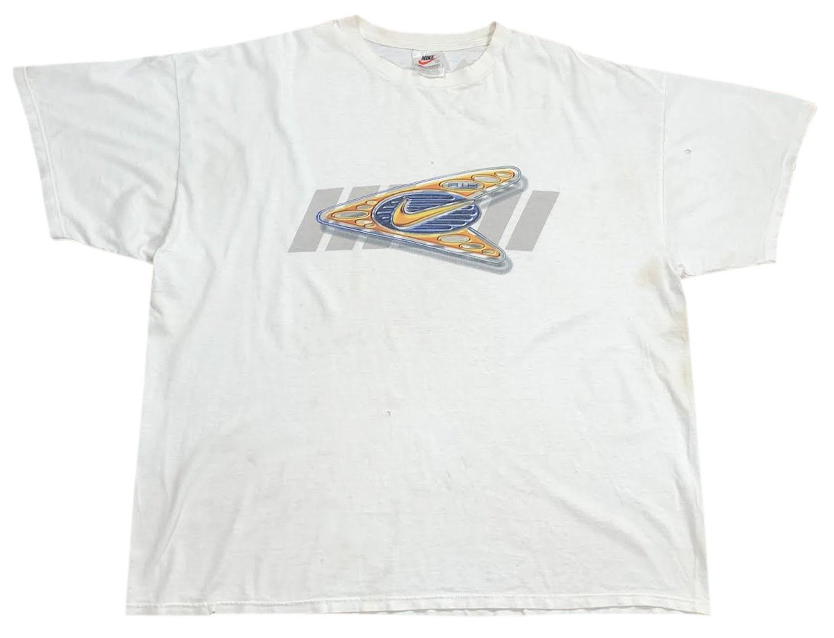 onvergeeflijk breken spellen Vintage Nike Air Max White T Shirt (Size XXL) — Roots