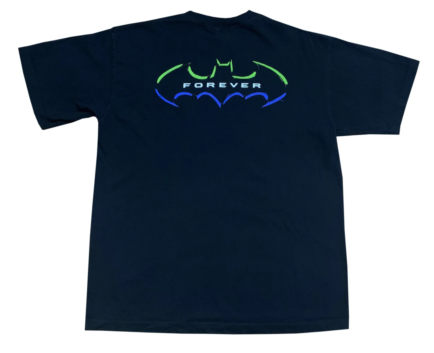 Vintage DC Batman Forever Movie T Shirt (Size L) — RootsBK