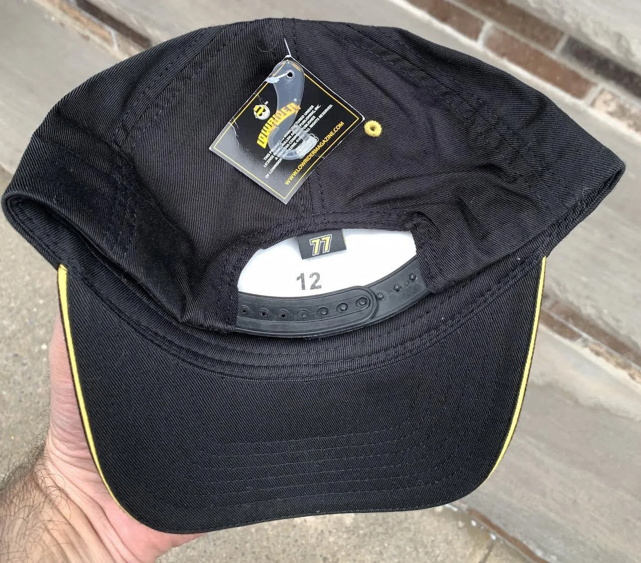 back of inside of Lowrider hat .jpg