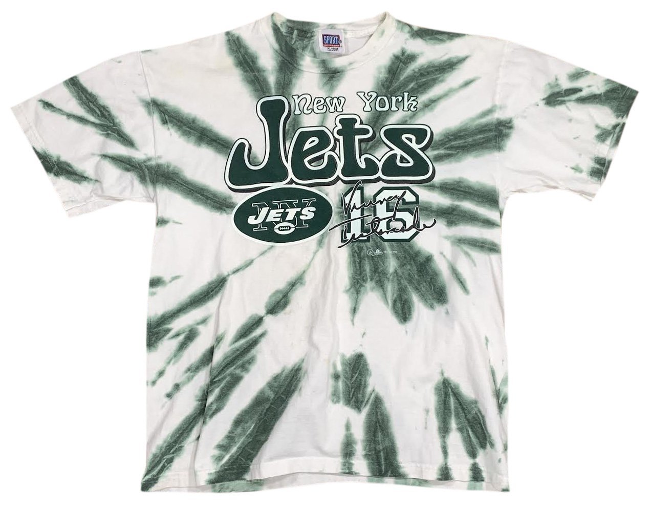 Vintage Vinny Testaverde New York Jets Champion Jersey YOUTH