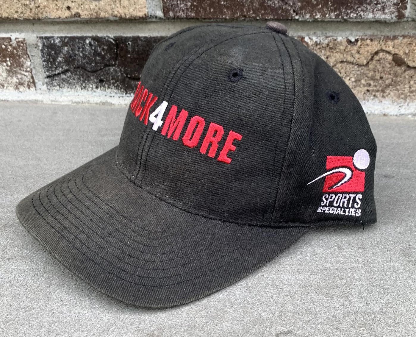 side of Back4more hat.jpg