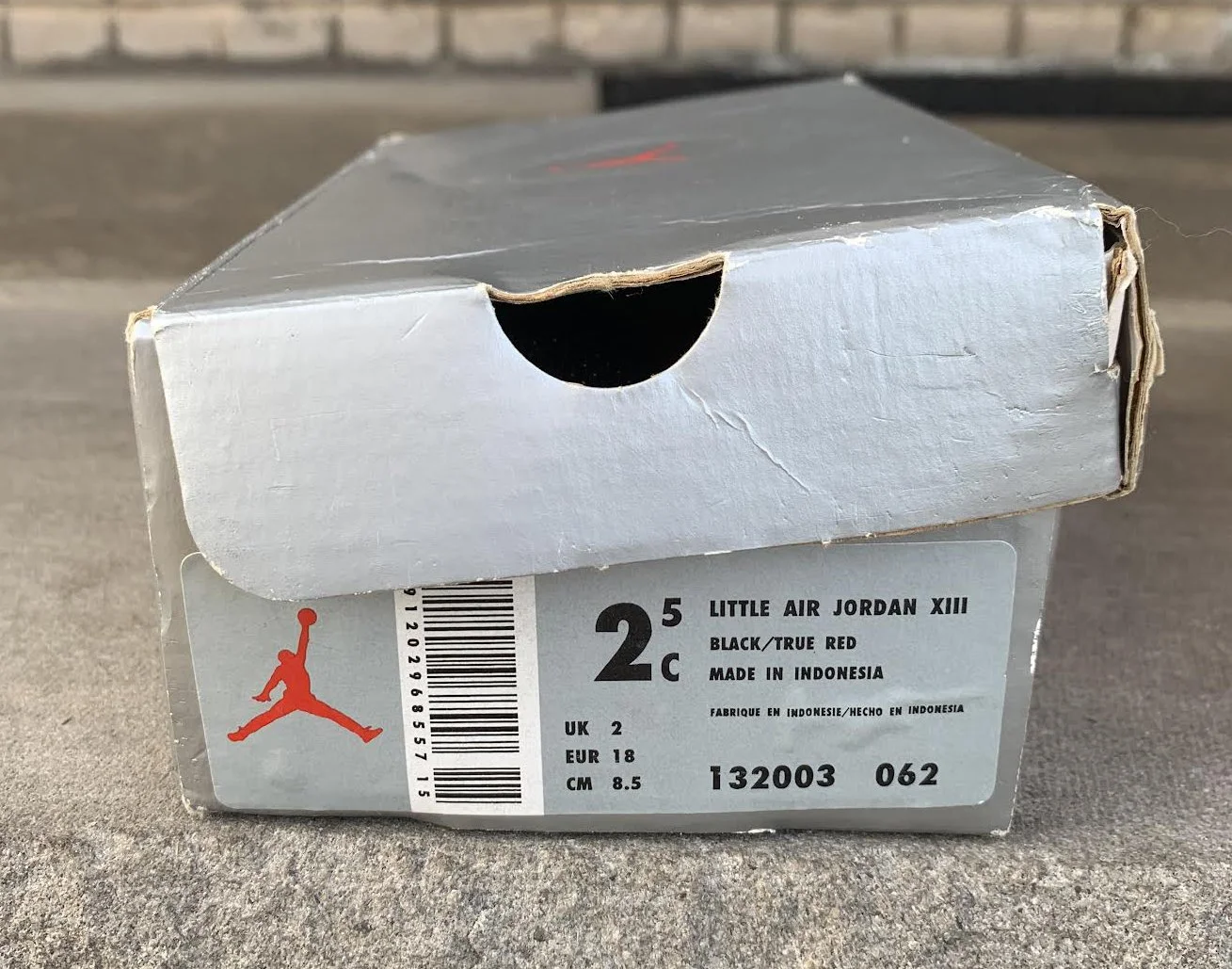 AJ 13 Box label .jpg
