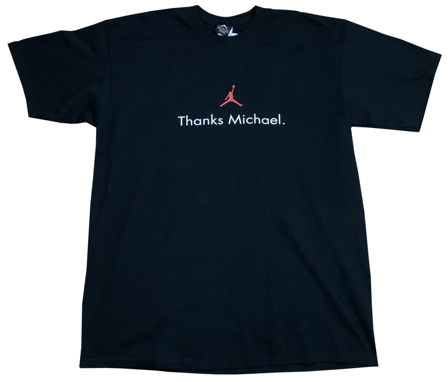 Vintage Air Jordan Thanks Michael T Shirt (Size XL) NWT — RootsBK