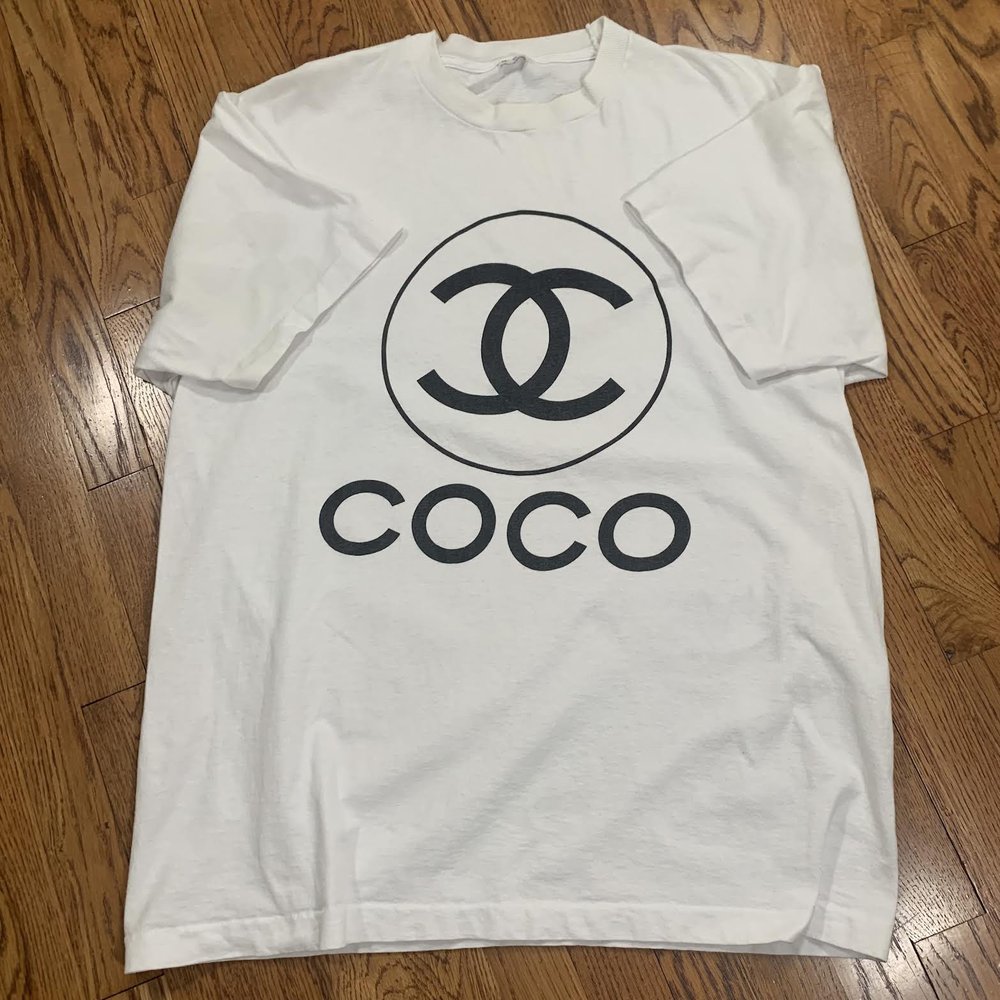Vintage Bootleg Chanel COCO T Shirt (Size XL) — Roots