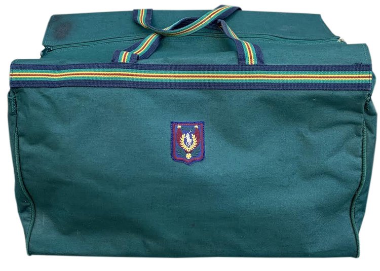 Vintage Polo Ralph Lauren Uni Crest Large Green Duffle Bag — Roots