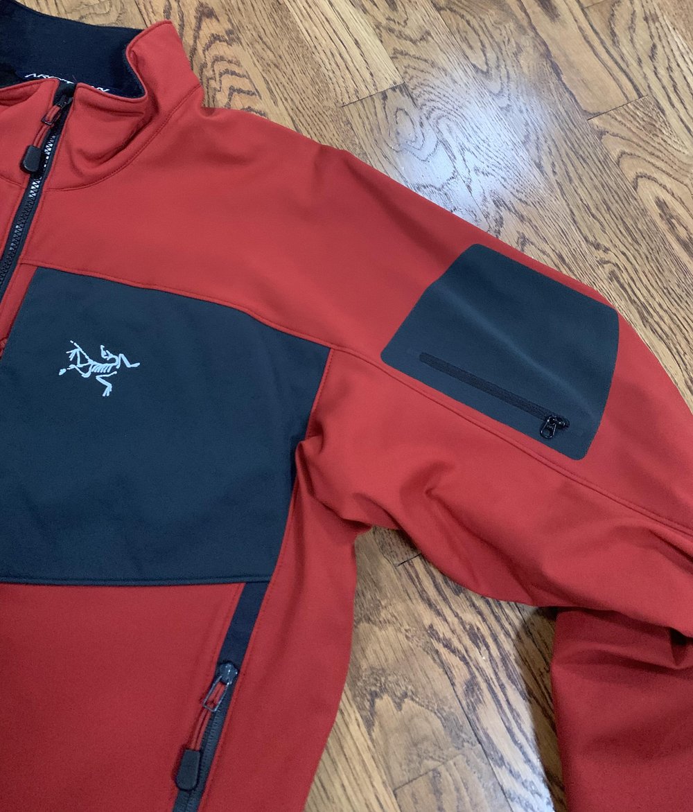 Vintage Arc'teryx Gamma Red / Grey Jacket (Size XL) — RootsBK