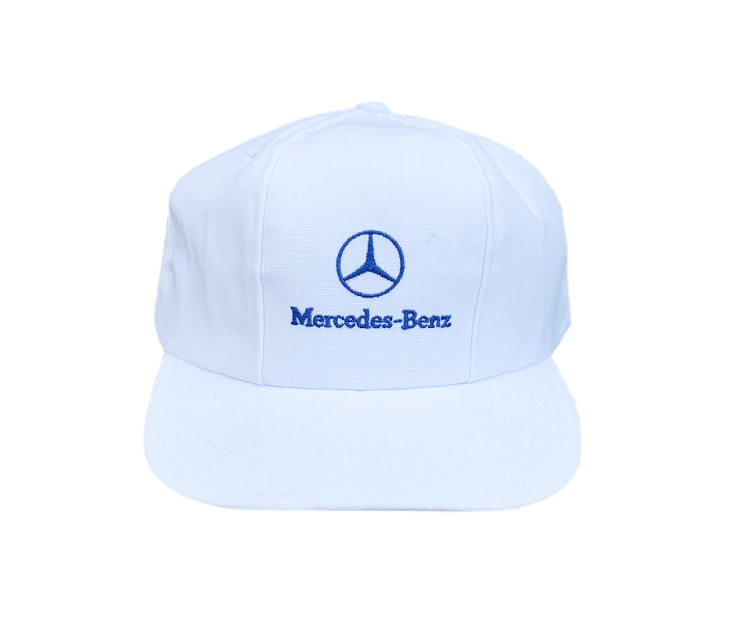 Vintage Mercedes Benz White / Blue Logo Hat — Roots