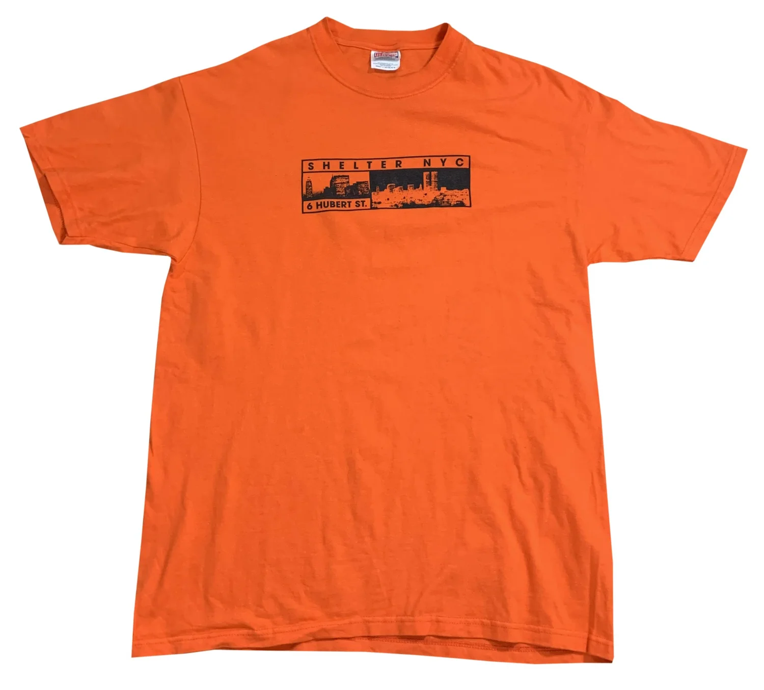 Vintage Shelter NYC 6 Huber St Club T Shirt (Size L) — RootsBK