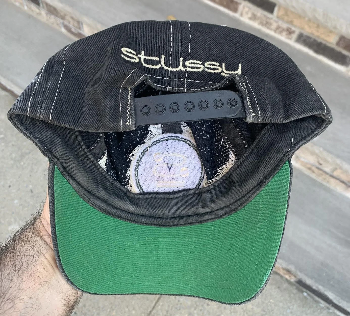 Vintage Stussy S Cap Snapback — RootsBK