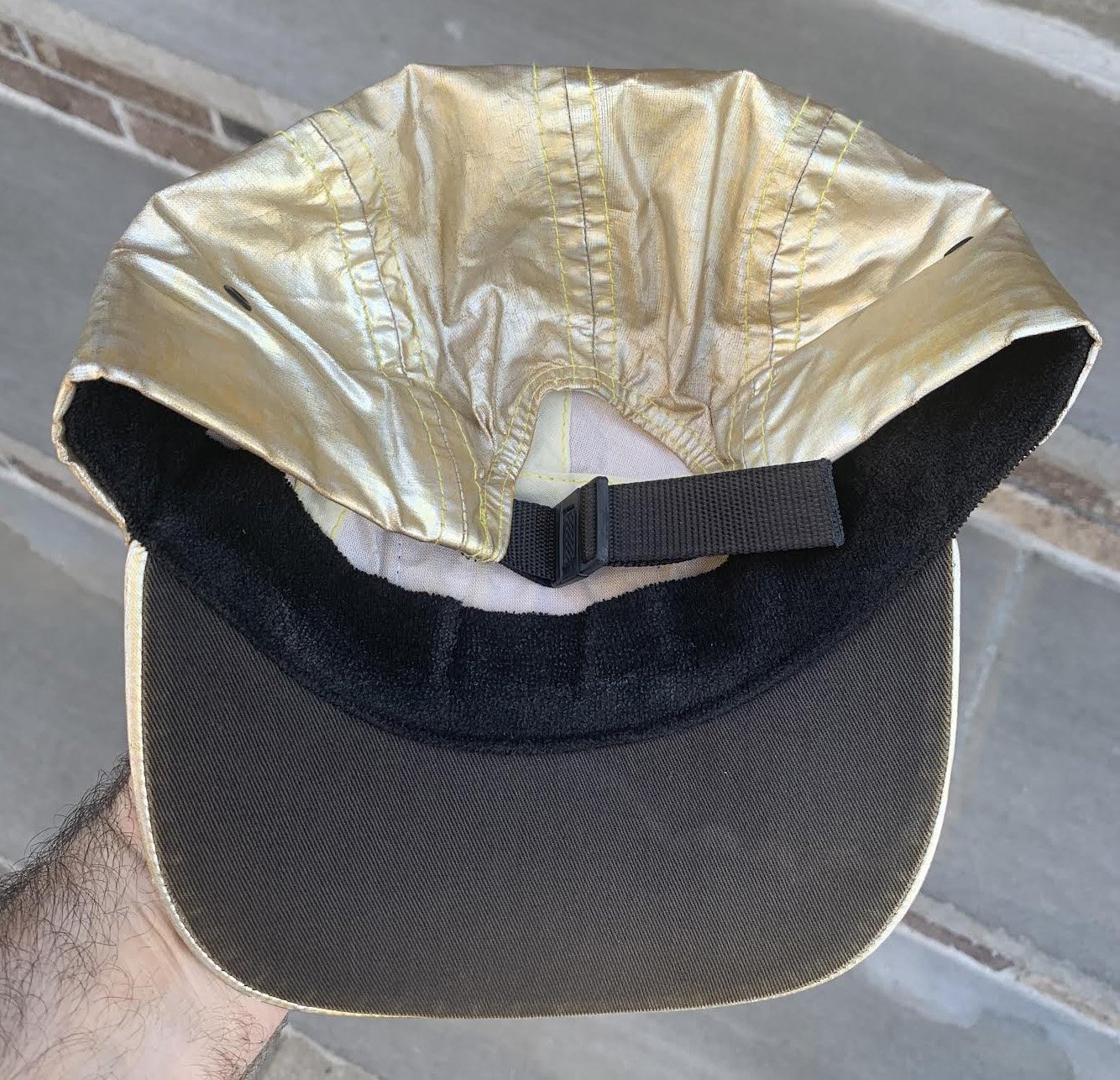 Vintage Tommy Hilfiger Gold 5 Panel Hat — Roots