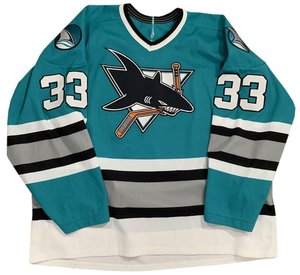NHL San Jose Sharks Vintage #33 Marty McSorley Jersey
