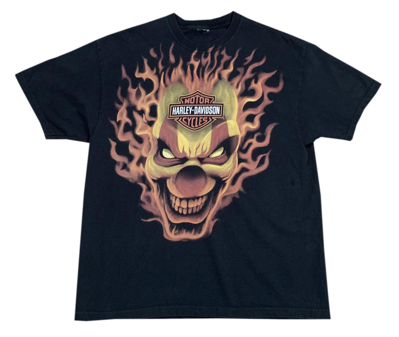 Harley Davidson Flame T Shirt (Size L) — Roots
