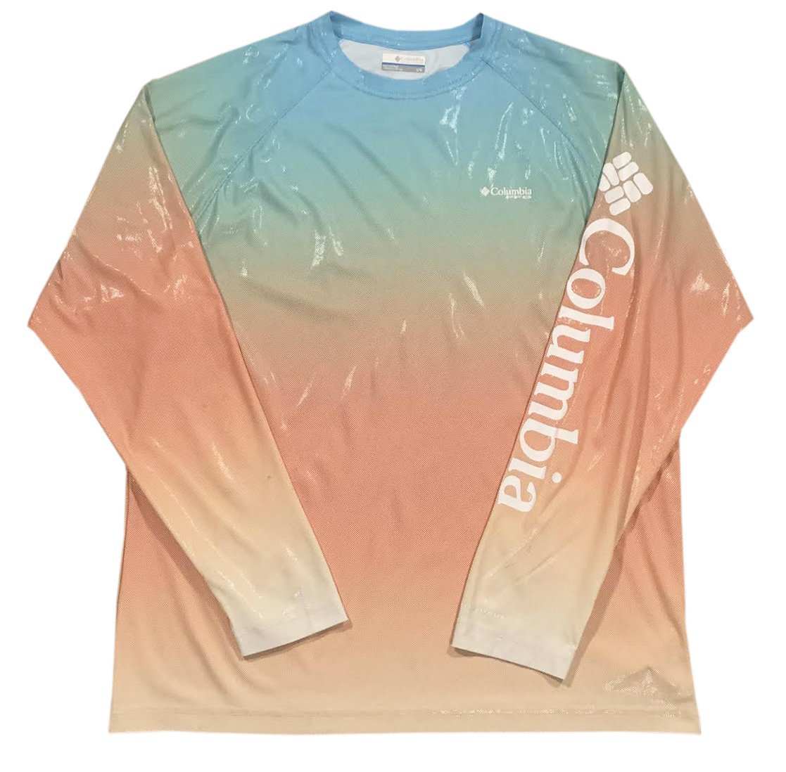 Columbia PFG Omni Shade Long Sleeve Shiny Top (Size L) — RootsBK