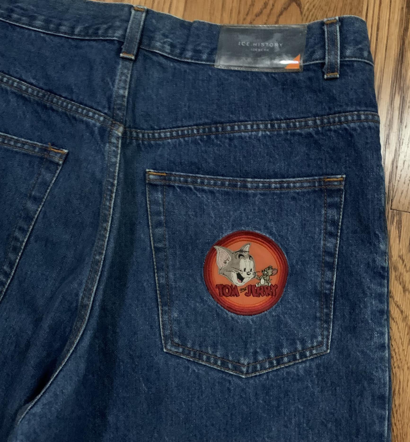 Vintage Iceberg History Tom & Jerry Jeans (Size 36) — Roots