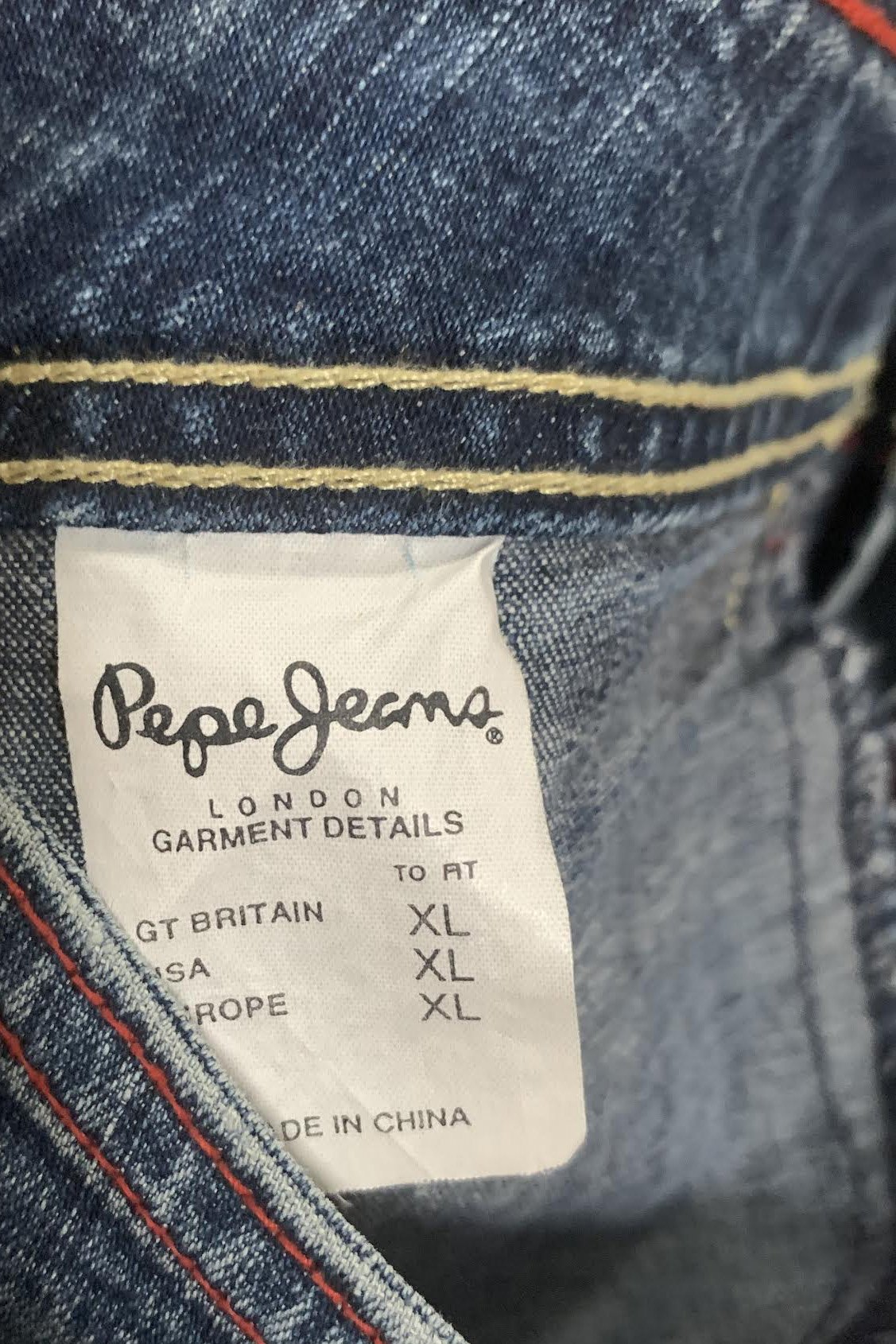 Pepe Jeans London Front Buttoned Dark Blue Cotton Jeans Skirt Size M - Etsy