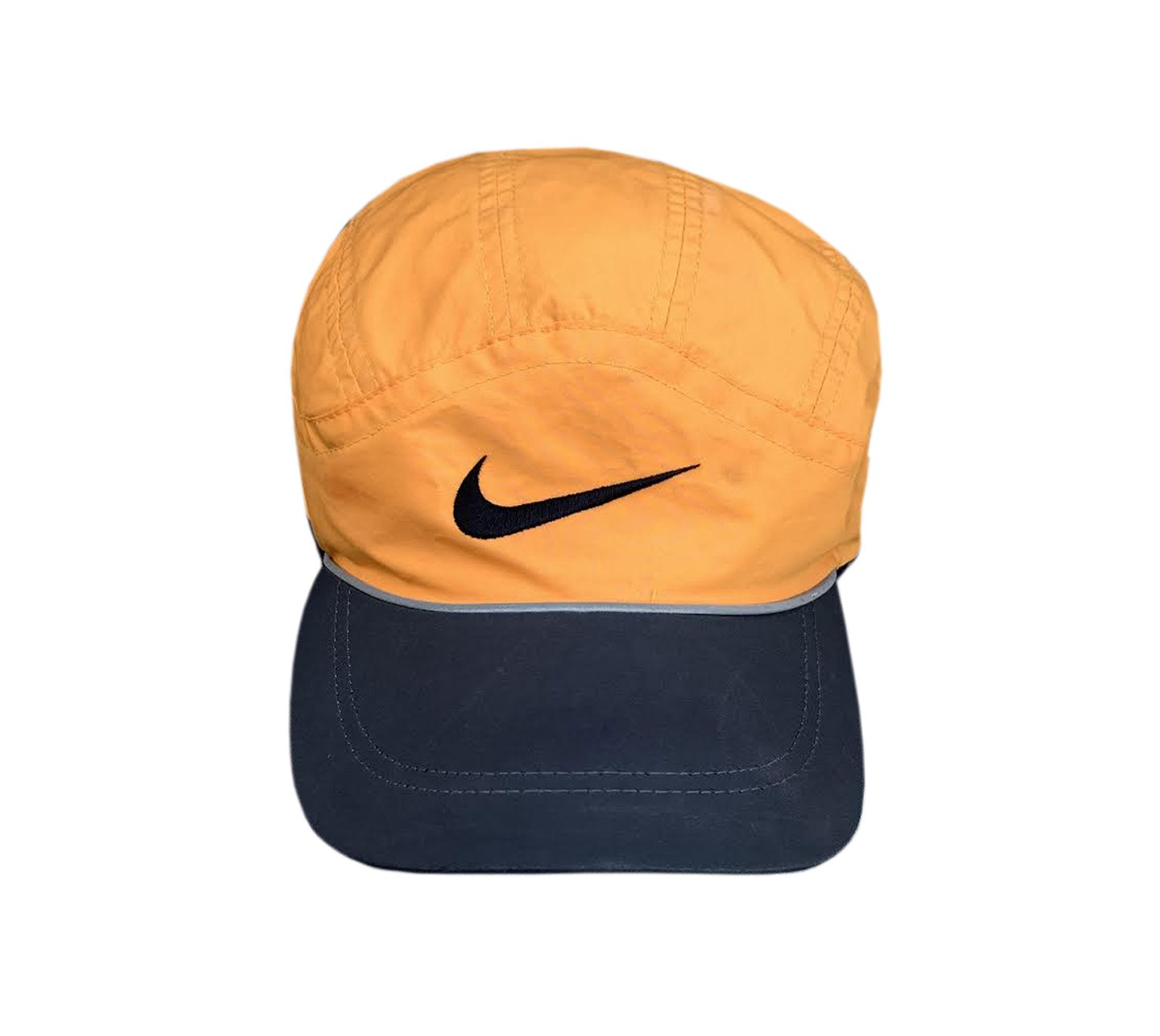 Vintage Nike Clima F.I.T. Orange / 3M Running Hat — RootsBK