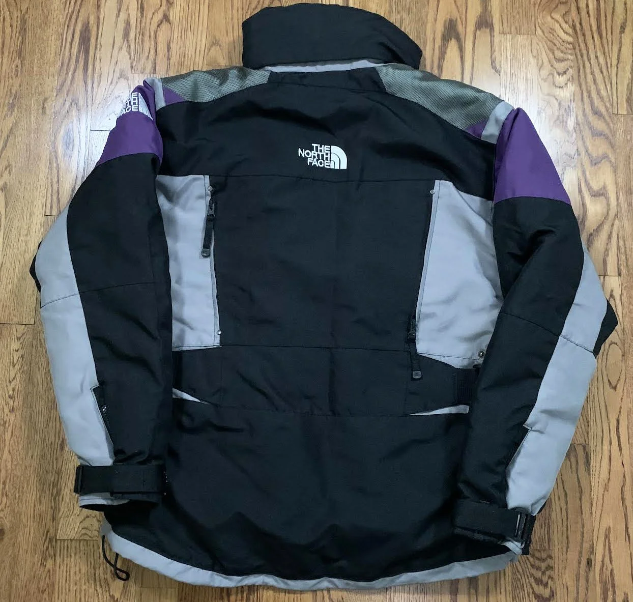 The North Face Steep Tech Grey / Purple (Size M) — RootsBK