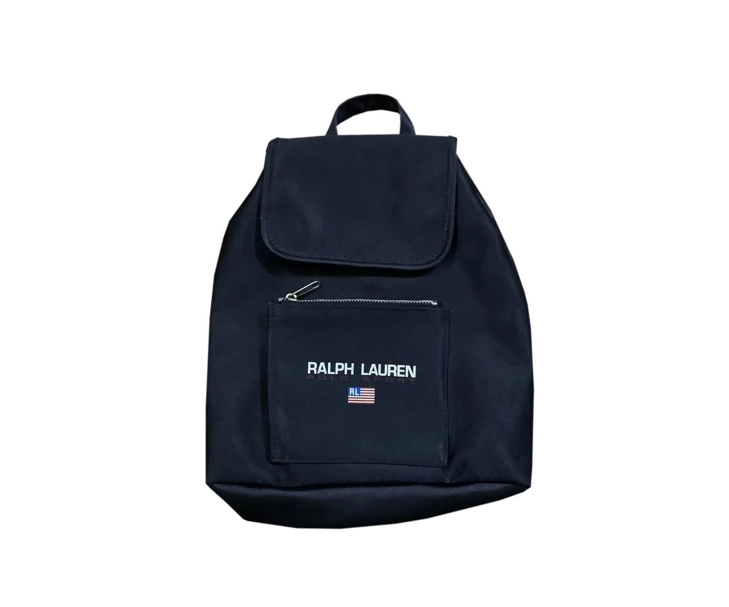 Mini Backpack Polo Bookbag Women's Vintage Ralph Lauren Polo Sport