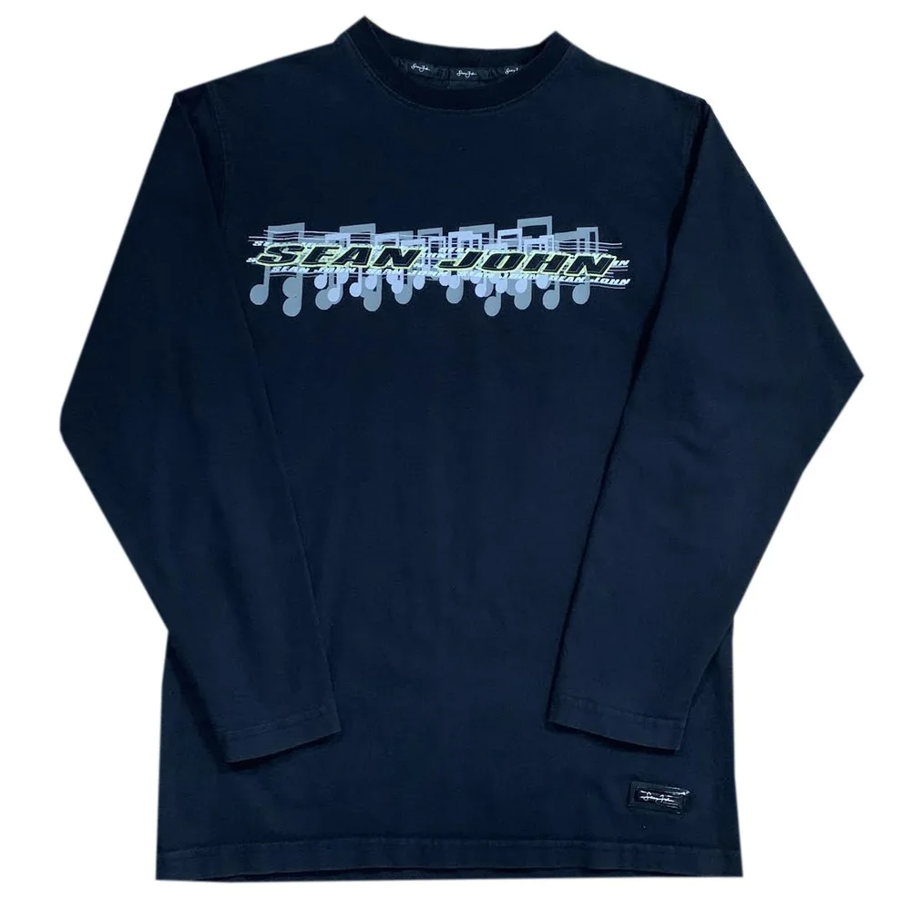 Vintage Sean John Long Sleeve T Shirt (Size M) RootsBK Vintage Sean John Long Sleeve T Shirt (Size M) RootsBK