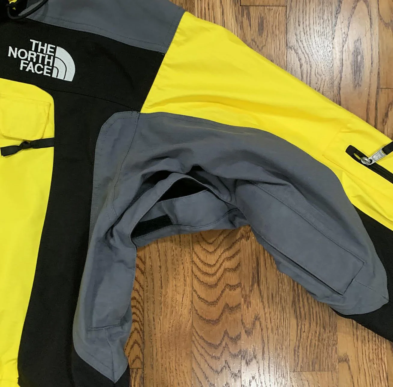 Vintage The North Face Mountain Patrol Yellow / Black Jacket (Size 