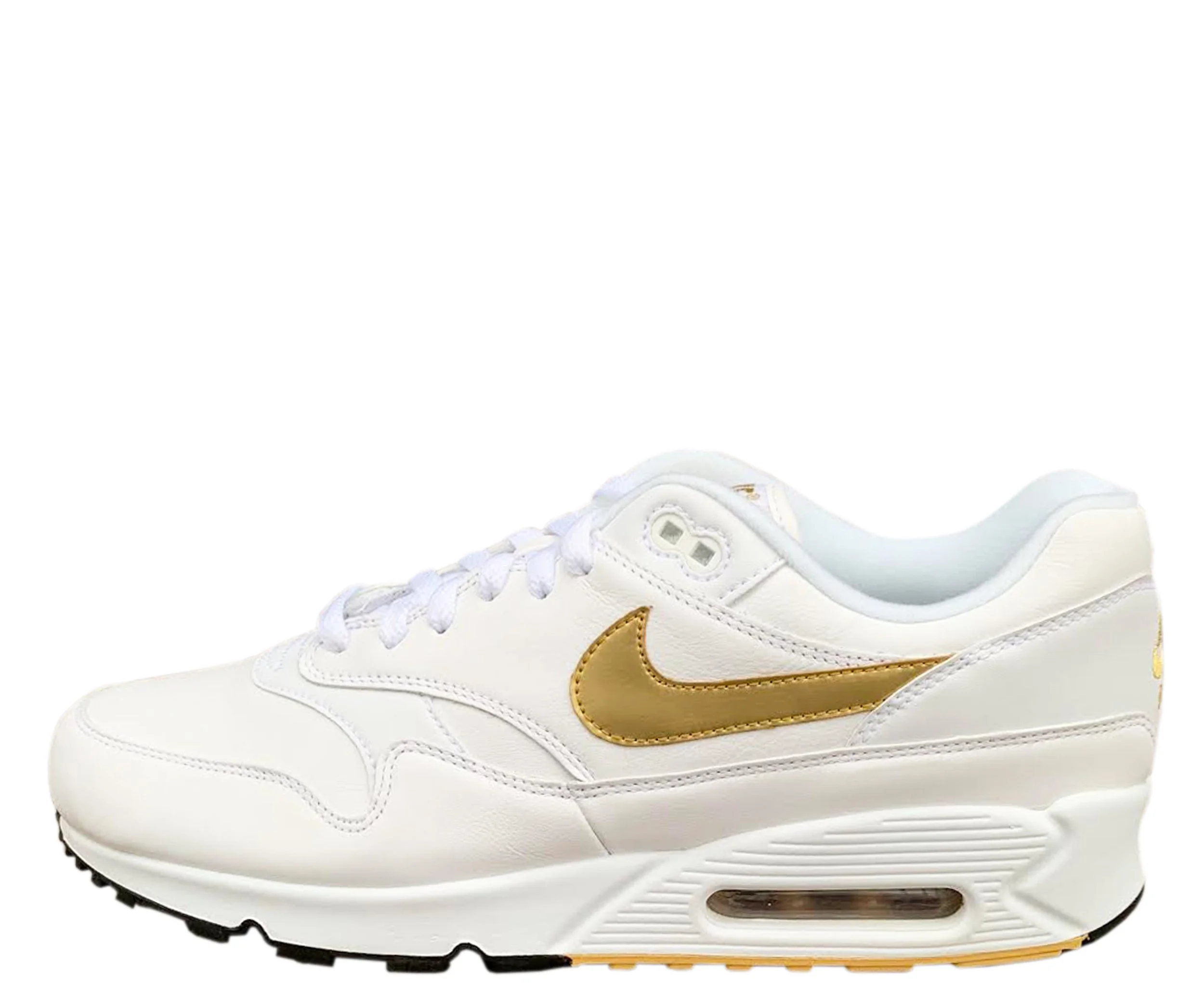 nike air max 90 white gold
