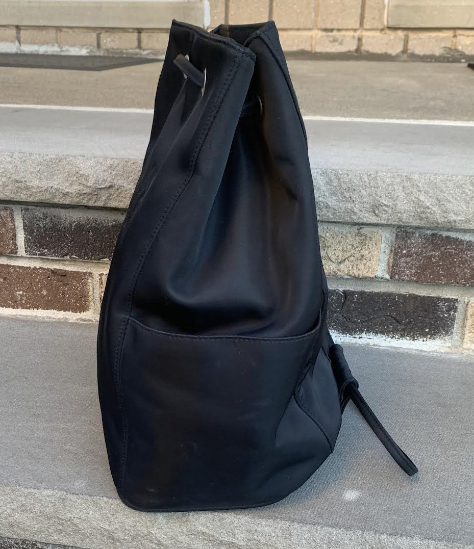 Saks pleather bag.jpg
