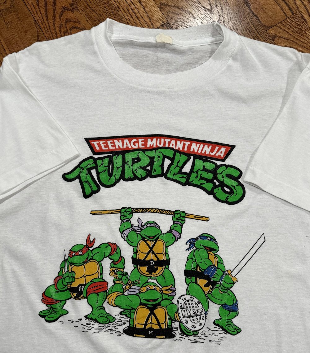 vintage teenage mutant ninja turtles shirt