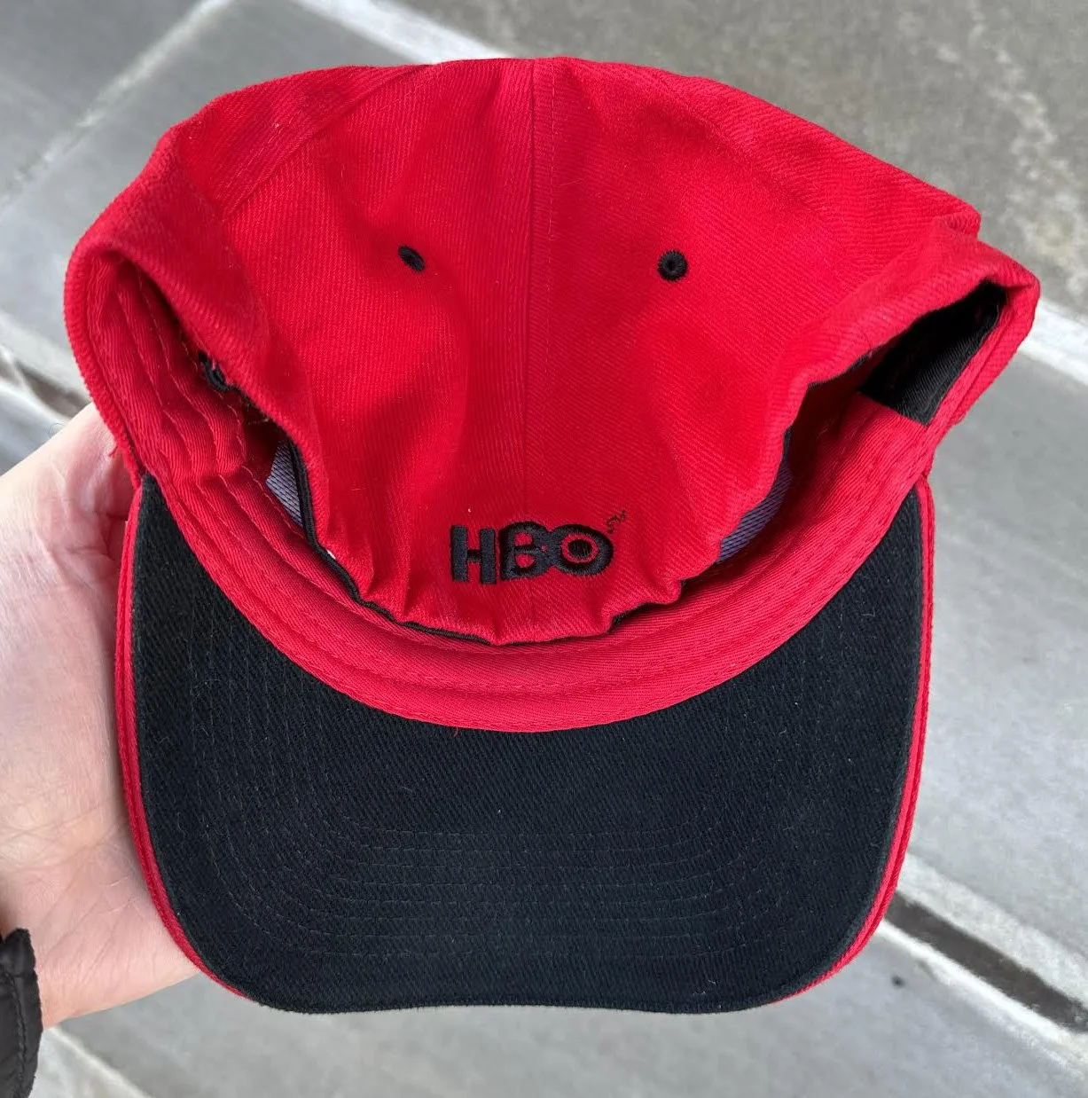 inside of Sopranos red hat.jpg