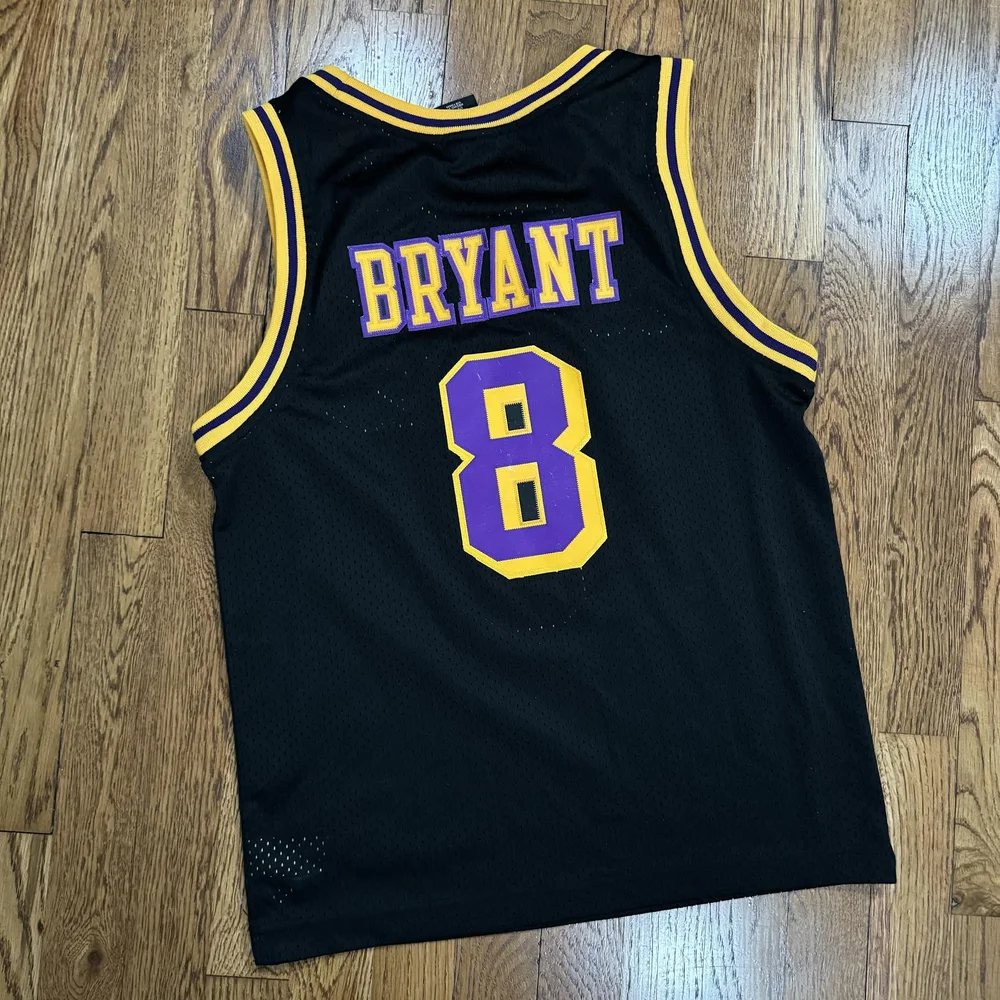 Lakers Kobe Black City Edition Jersey Nike LA Lakers #24 Kobe