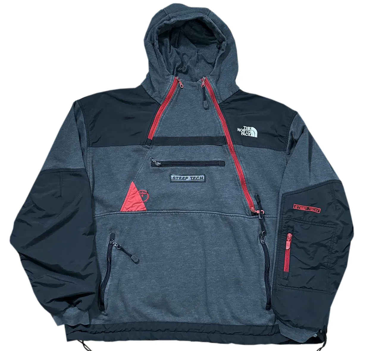 Vintage The North Face Steep Tech Pullover (Size XXXL) — RootsBK