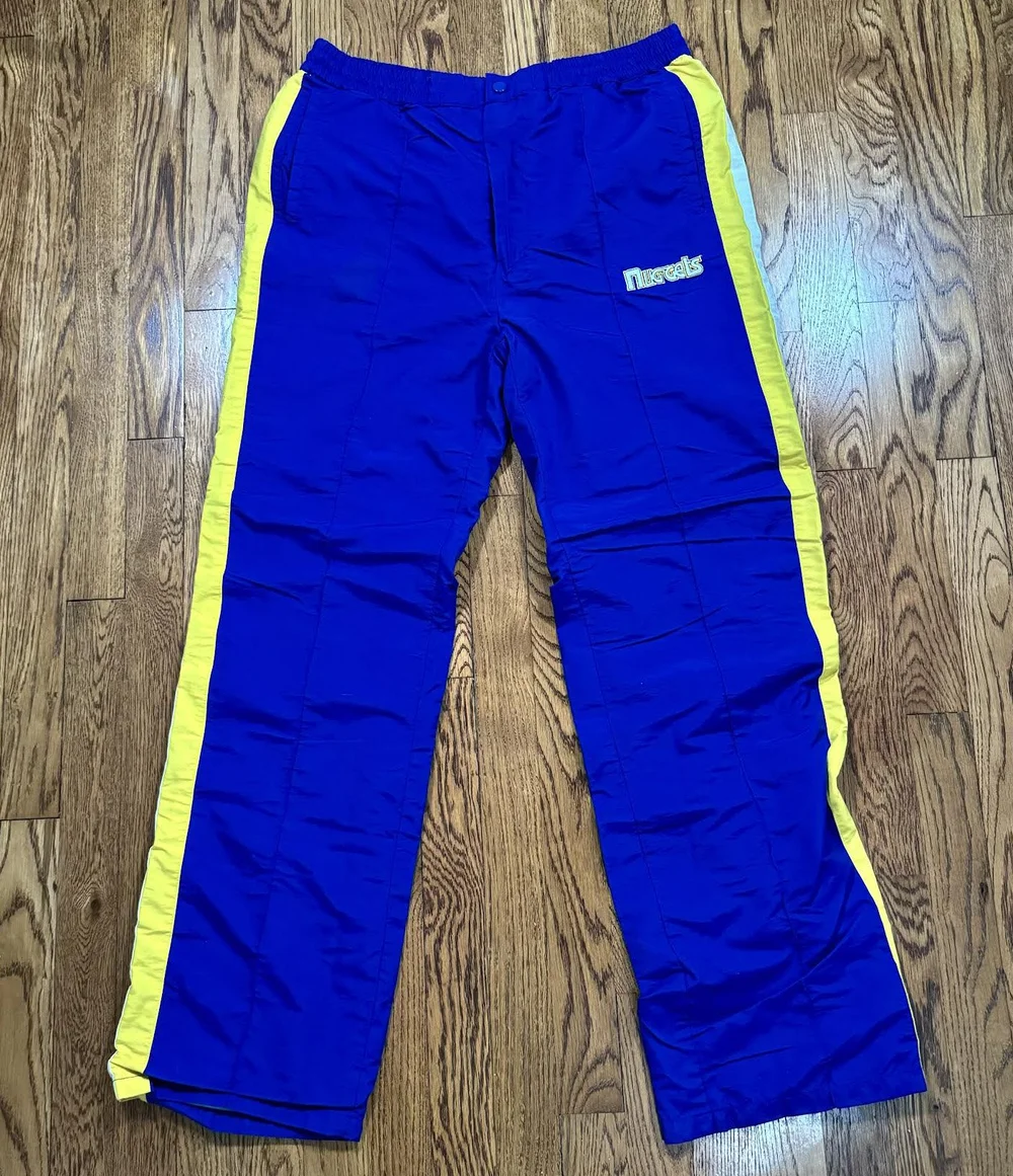 Vintage Starter Denver Nuggets Warm-Up Pants (Size L) — RootsBK