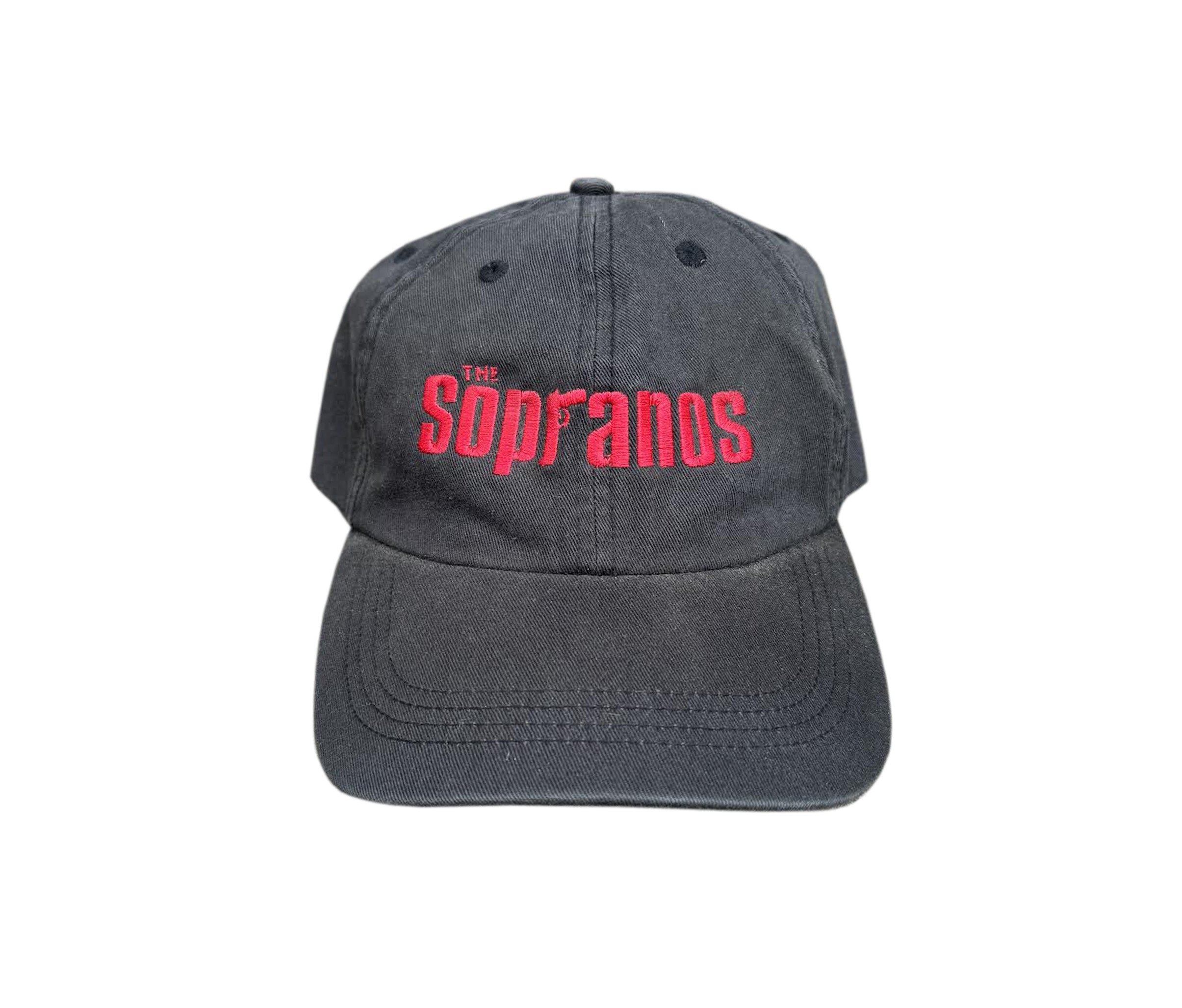 Sopranos black and red strapback .jpg