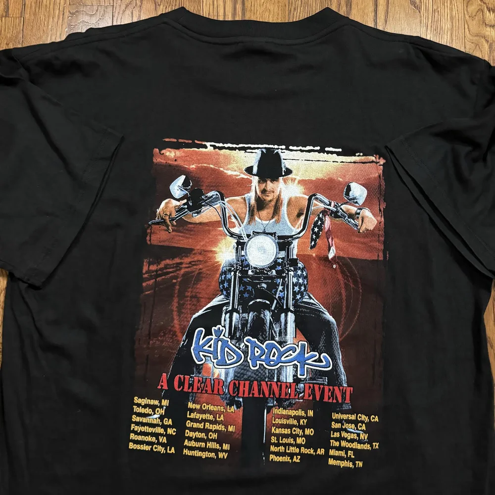 Vintage Bootleg Kid Rock A Clear Channel Event Tour Shirt (Size 