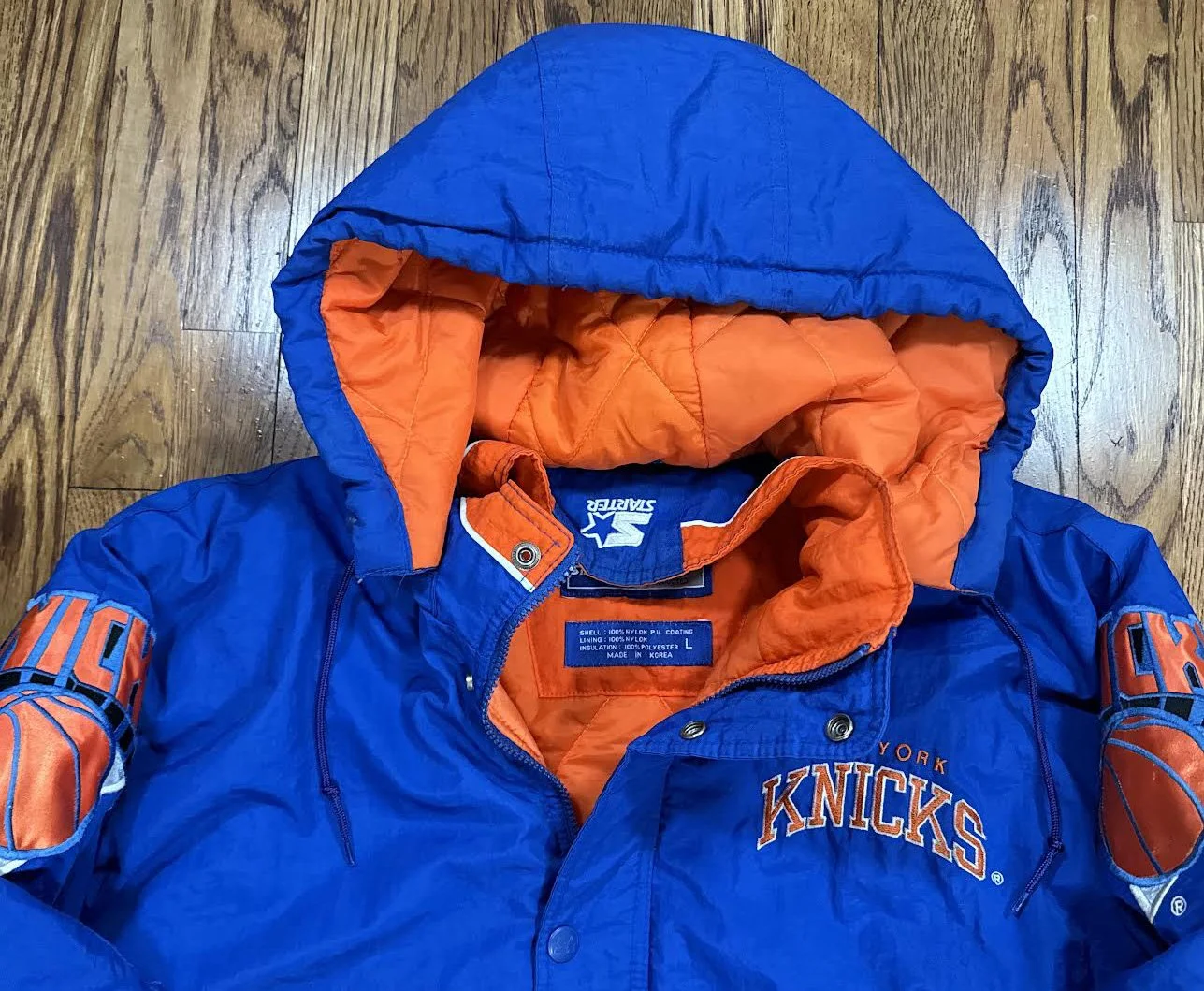 NBA New York Knicks ニックス スタジャン L 【公式通販】